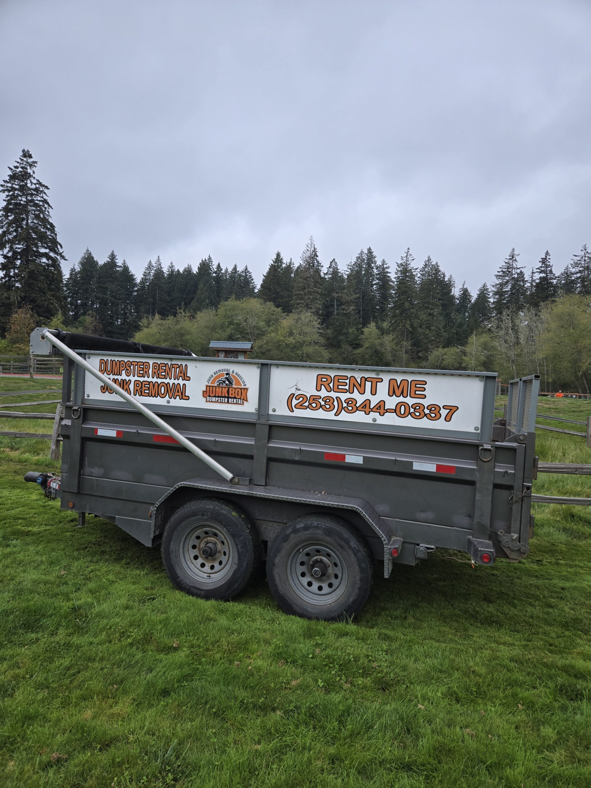 10 yard dump trailer